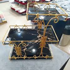 3 layer square shaped Multi Purpose rack