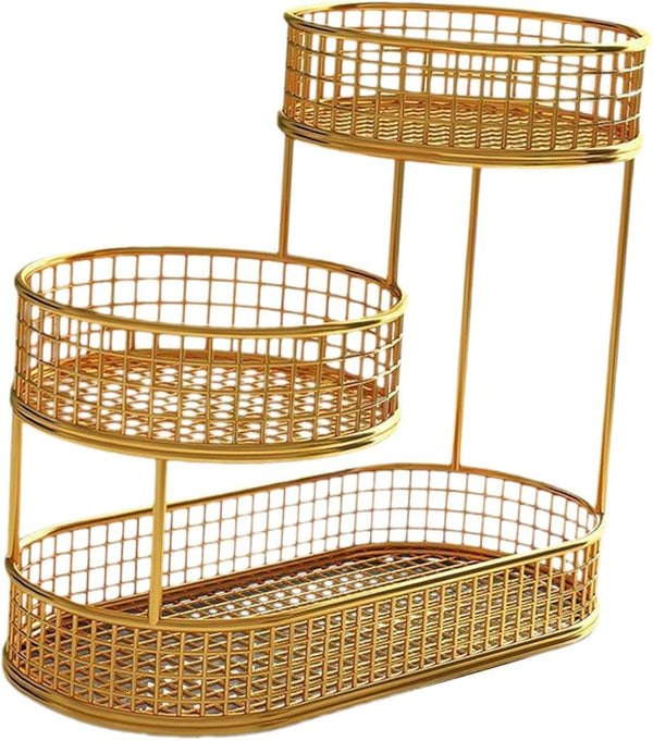 3 layer fruit organiser flat base| Multi Purpose Rack
