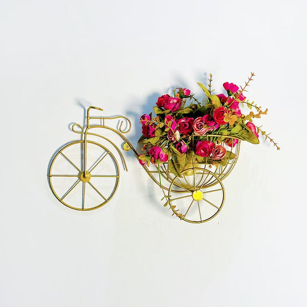 Bicycle Design Wall Basket – Vintage Wall Decor for Home by ruhdecor
